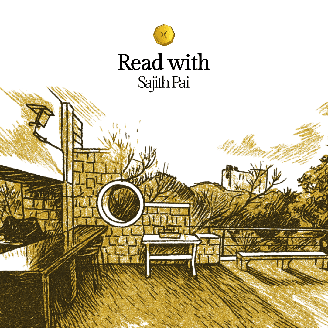 Read w/Sajith Pai at Blume Villa