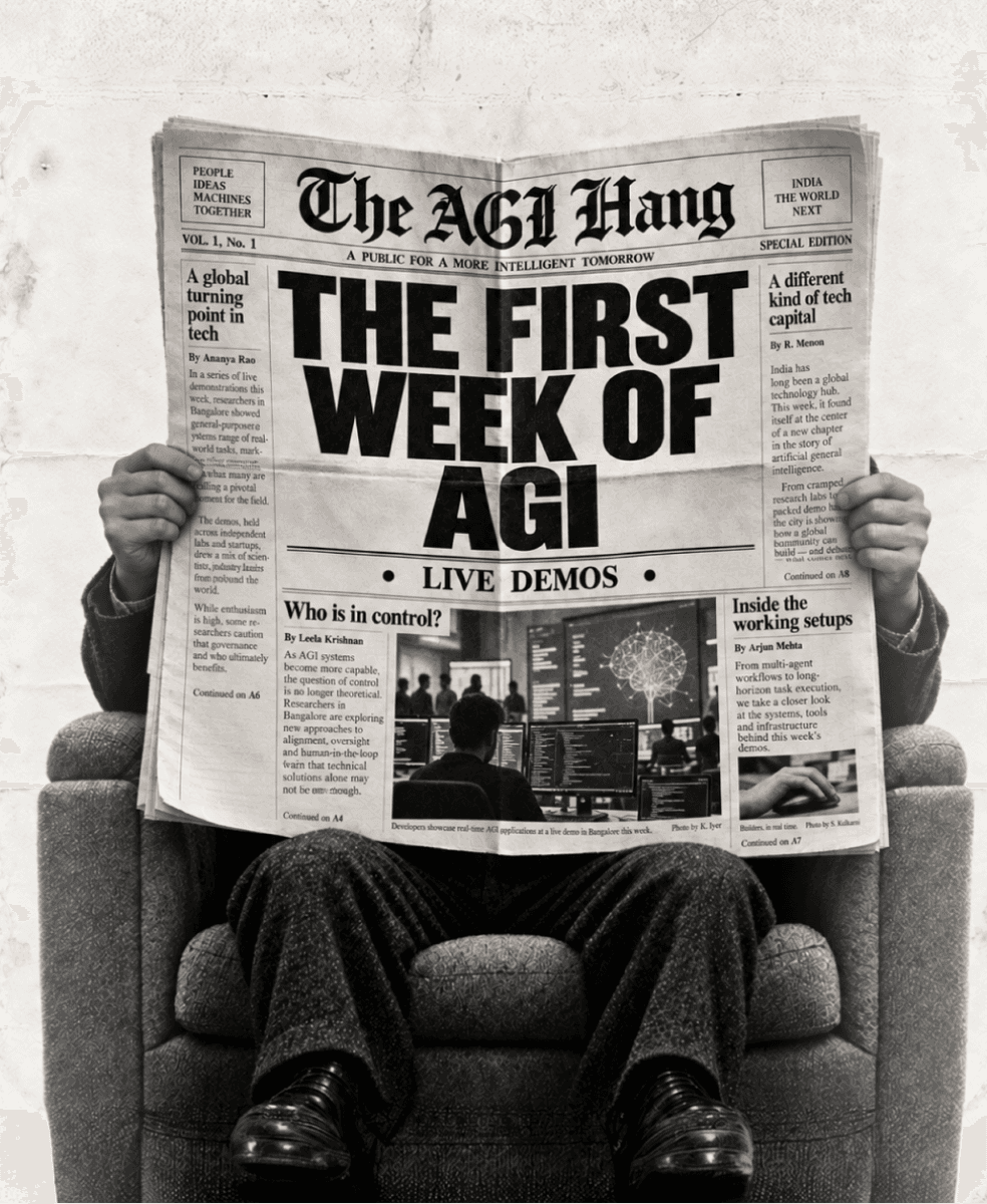 The First week of AGI hang I Gurugram