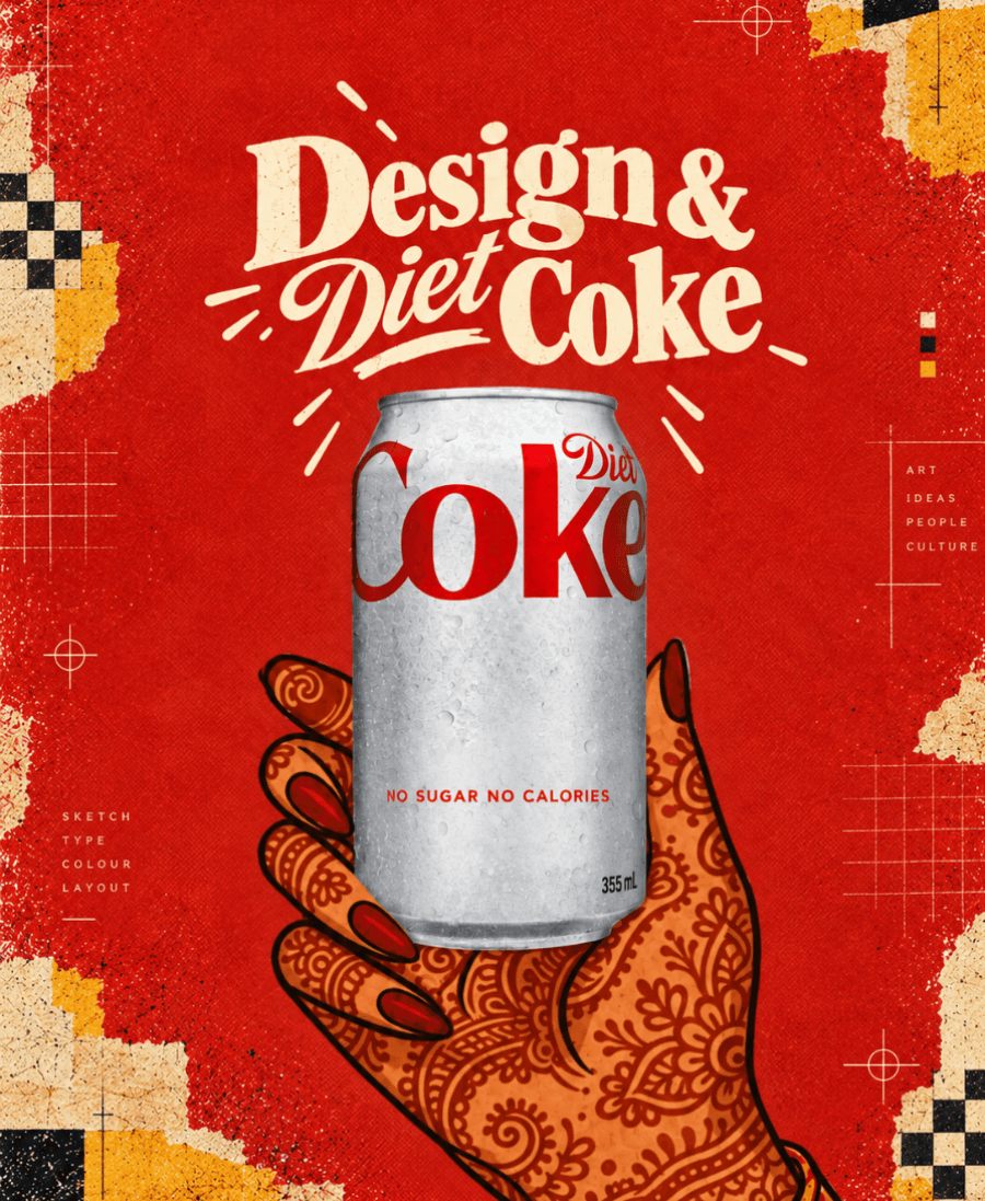 Design & Diet Coke 🥤