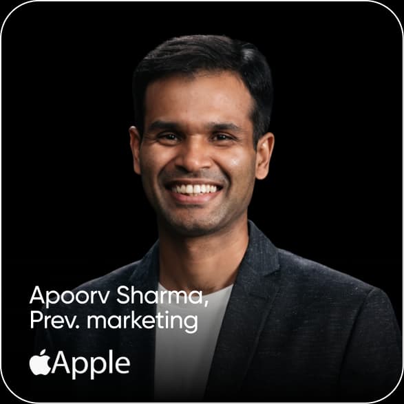 Apoorv Sharma - Apple