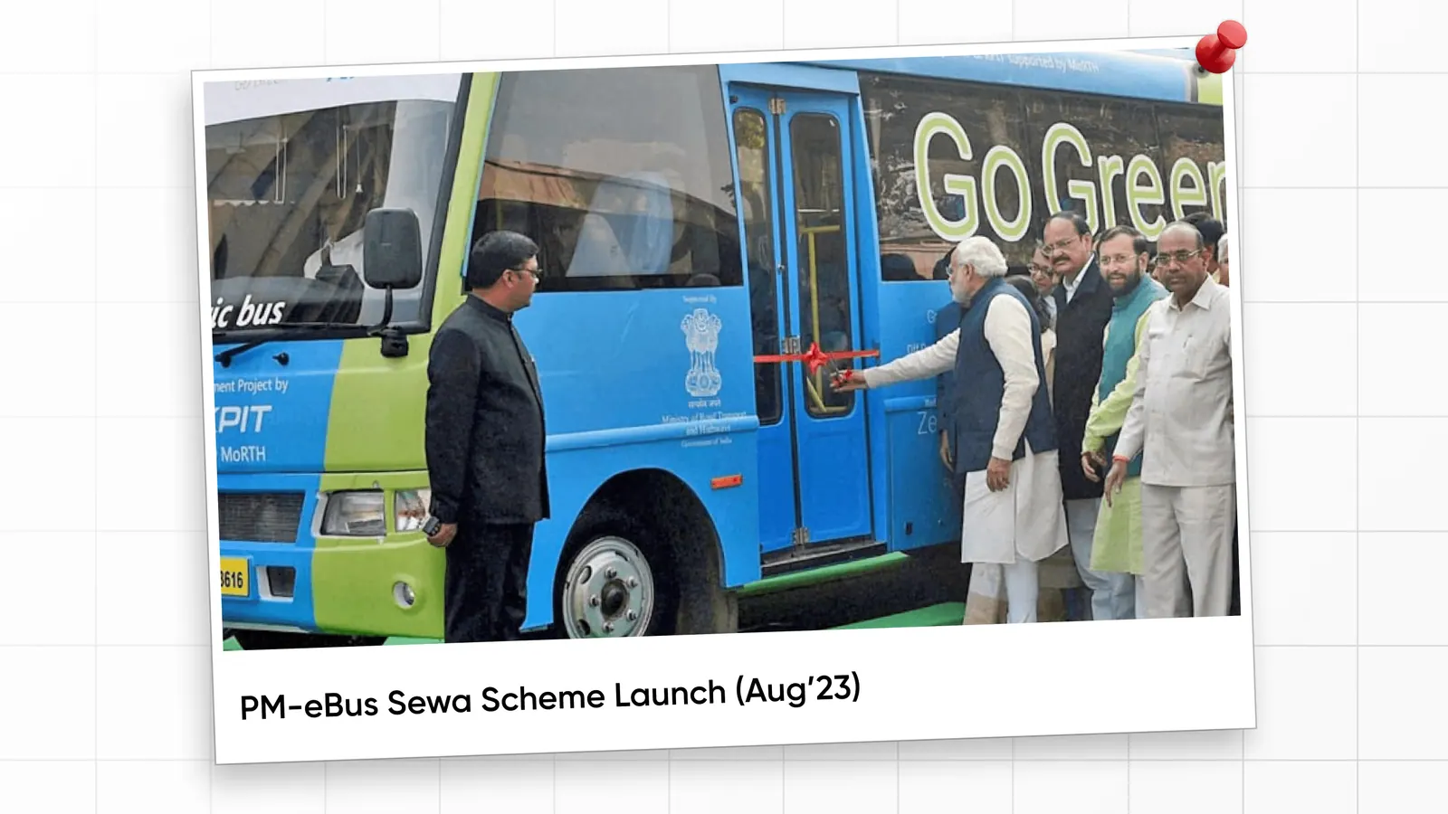 PM-eBus Sewa Scheme Launch (Aug’23)