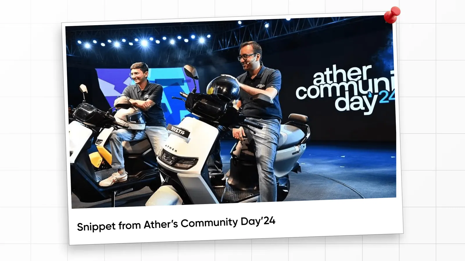 Snippet from Ather’s Community Day’24