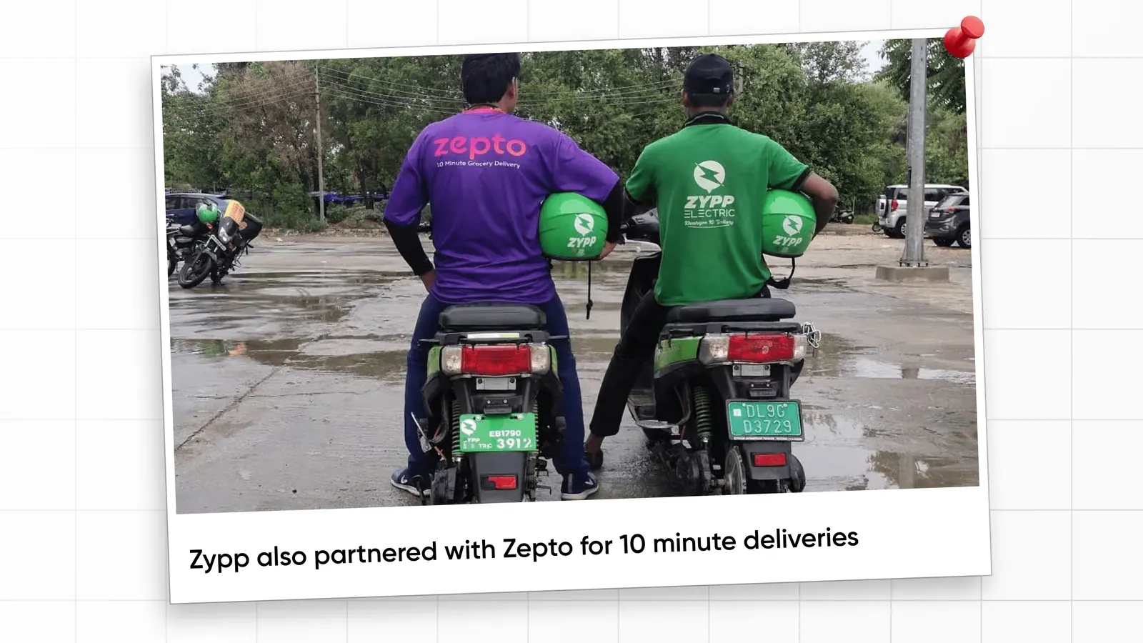 Zypp also partnered with Zepto for 10 minute deliveries
