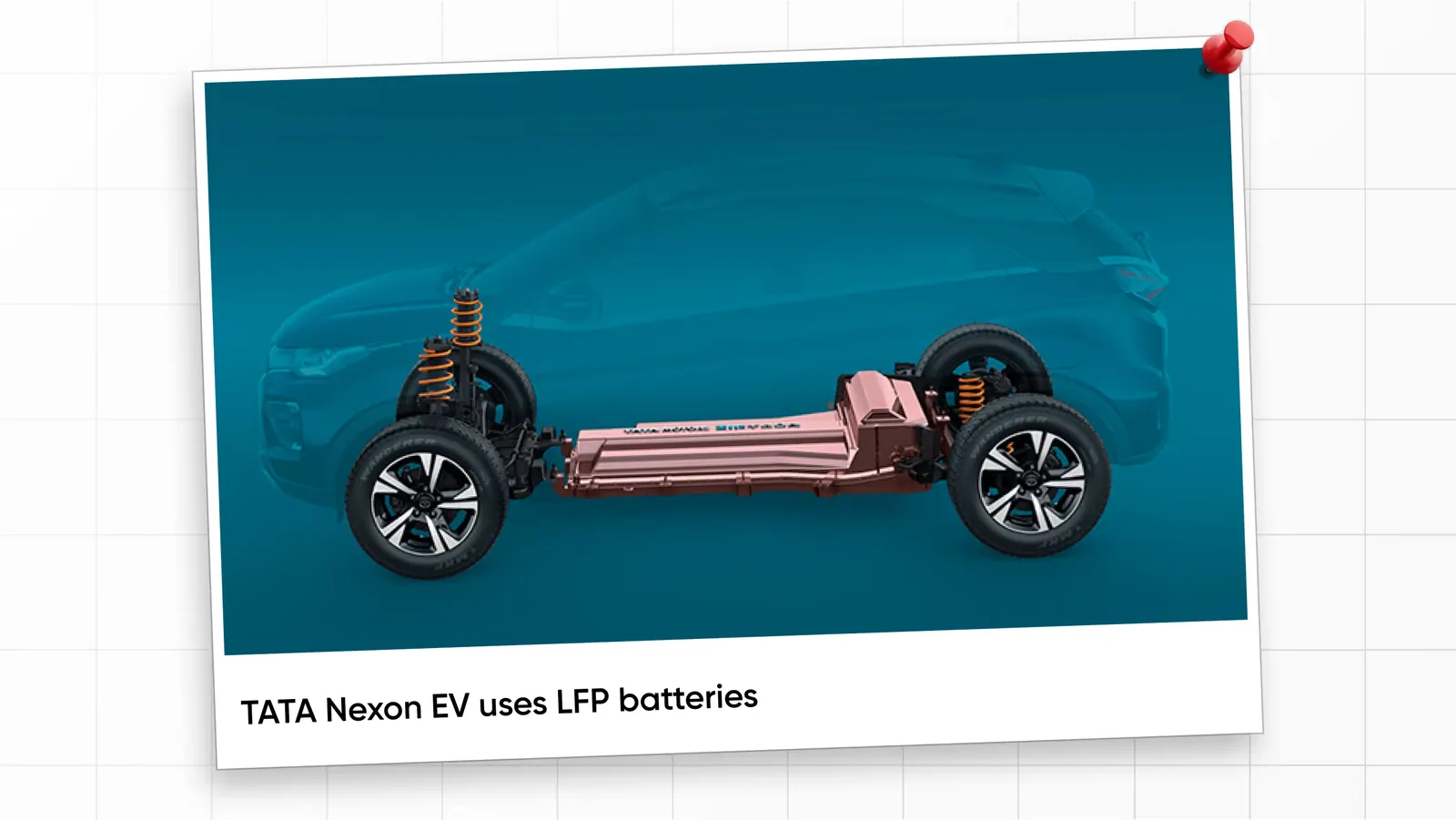 TATA Nexon EV uses LFP batteries