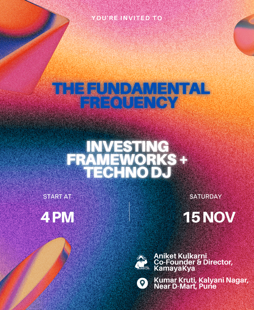 Investing & Techno: The Fundamental Frequnecy