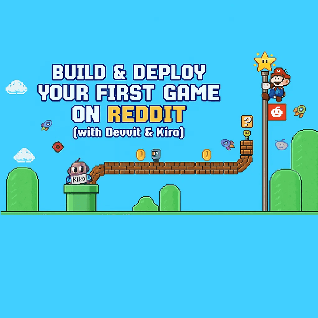 Build and launch a game on Reddit in 4 hours