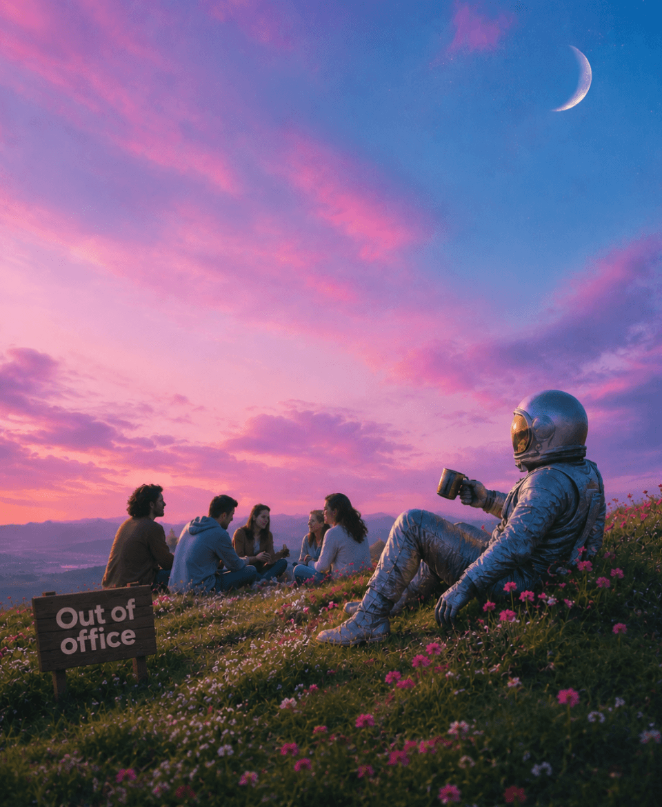Out of office - social hangout