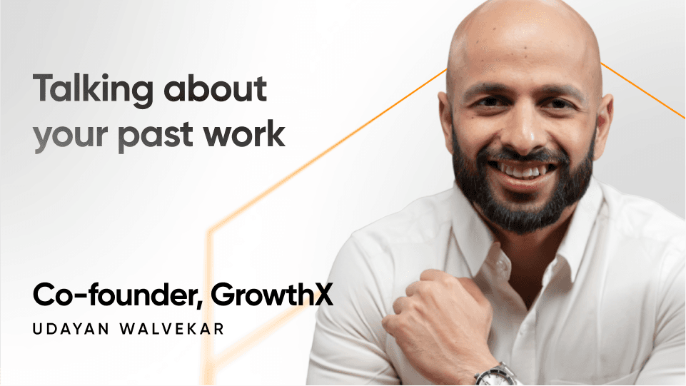 How to present past work without boring them