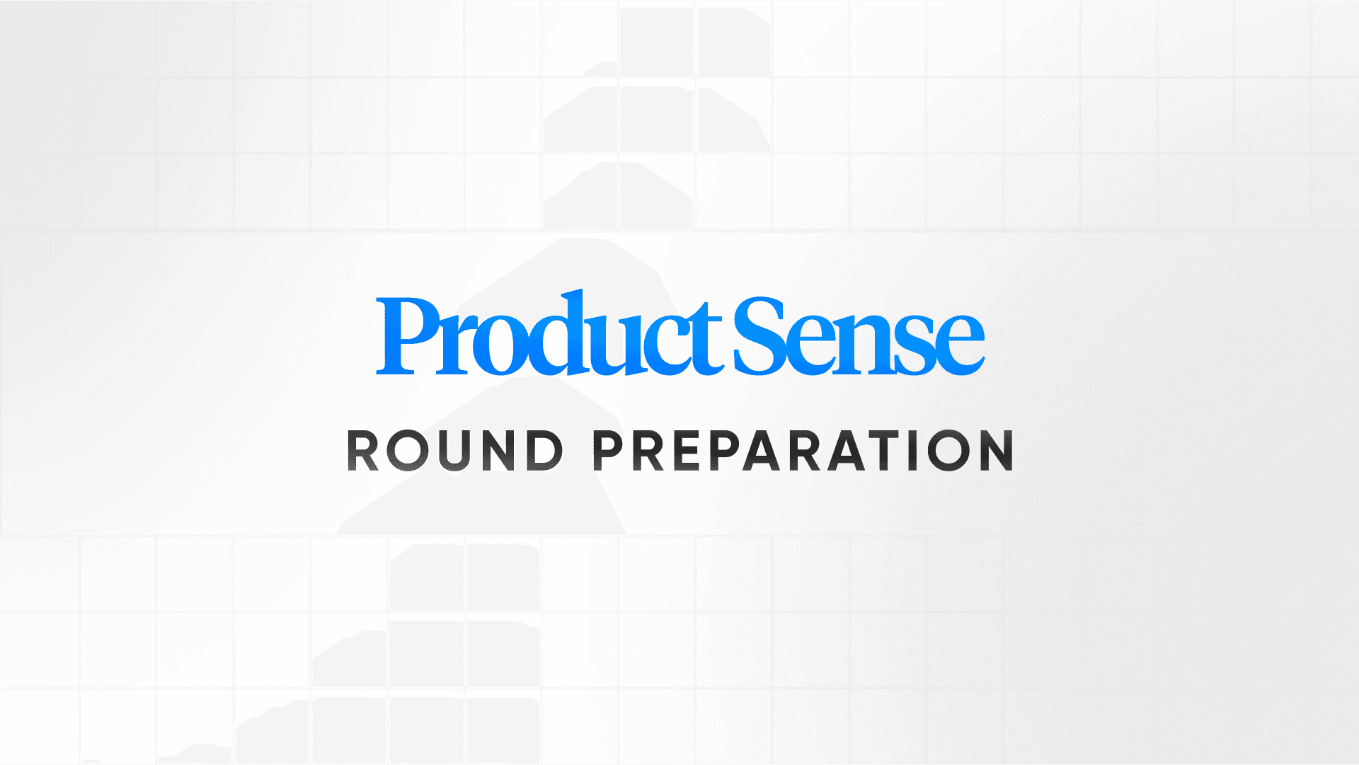 Structured thinking for product problems