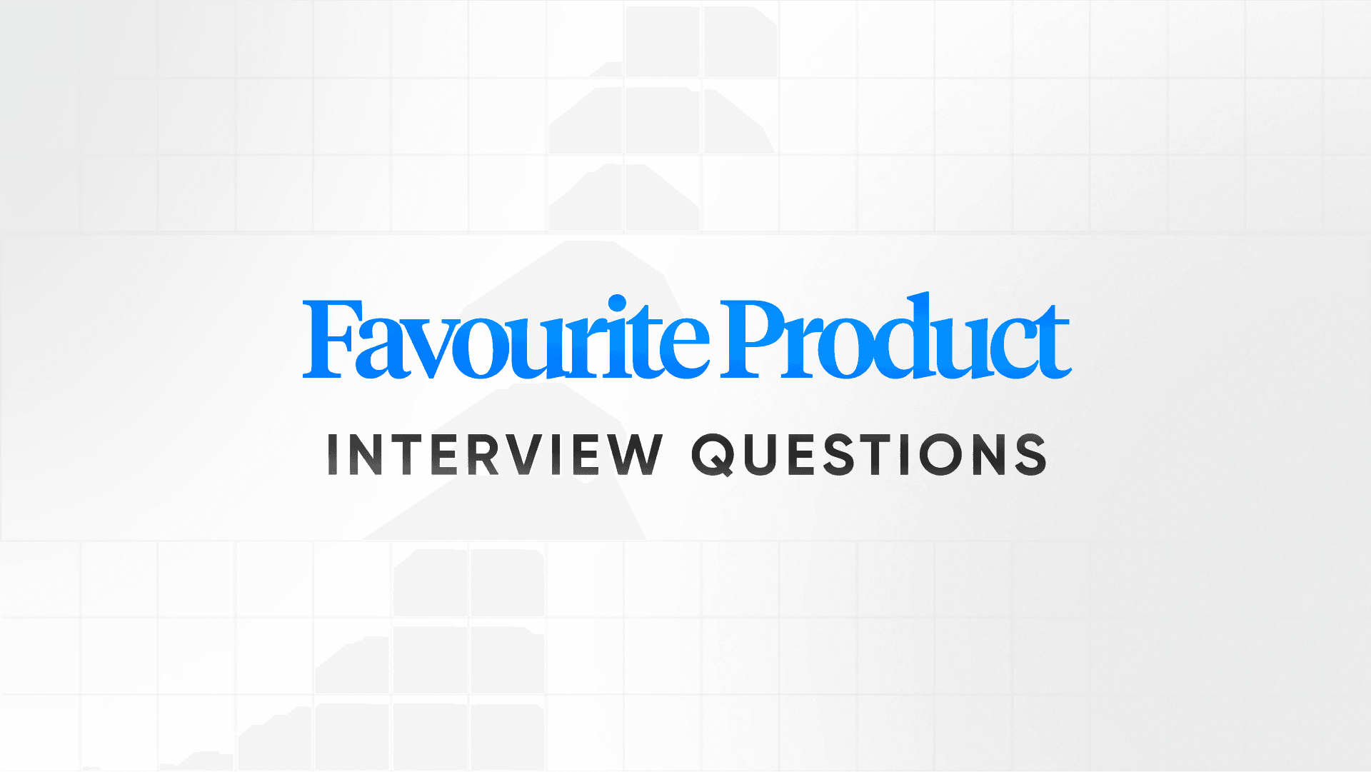 Product evaluation approach that works