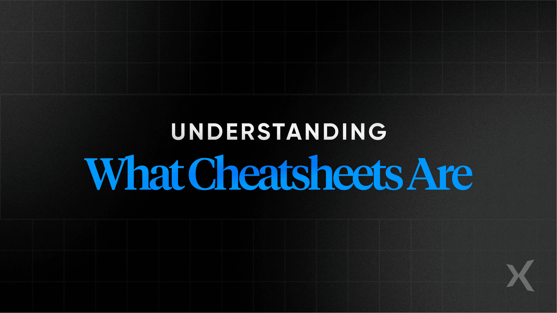 What cheatsheets actually contain
