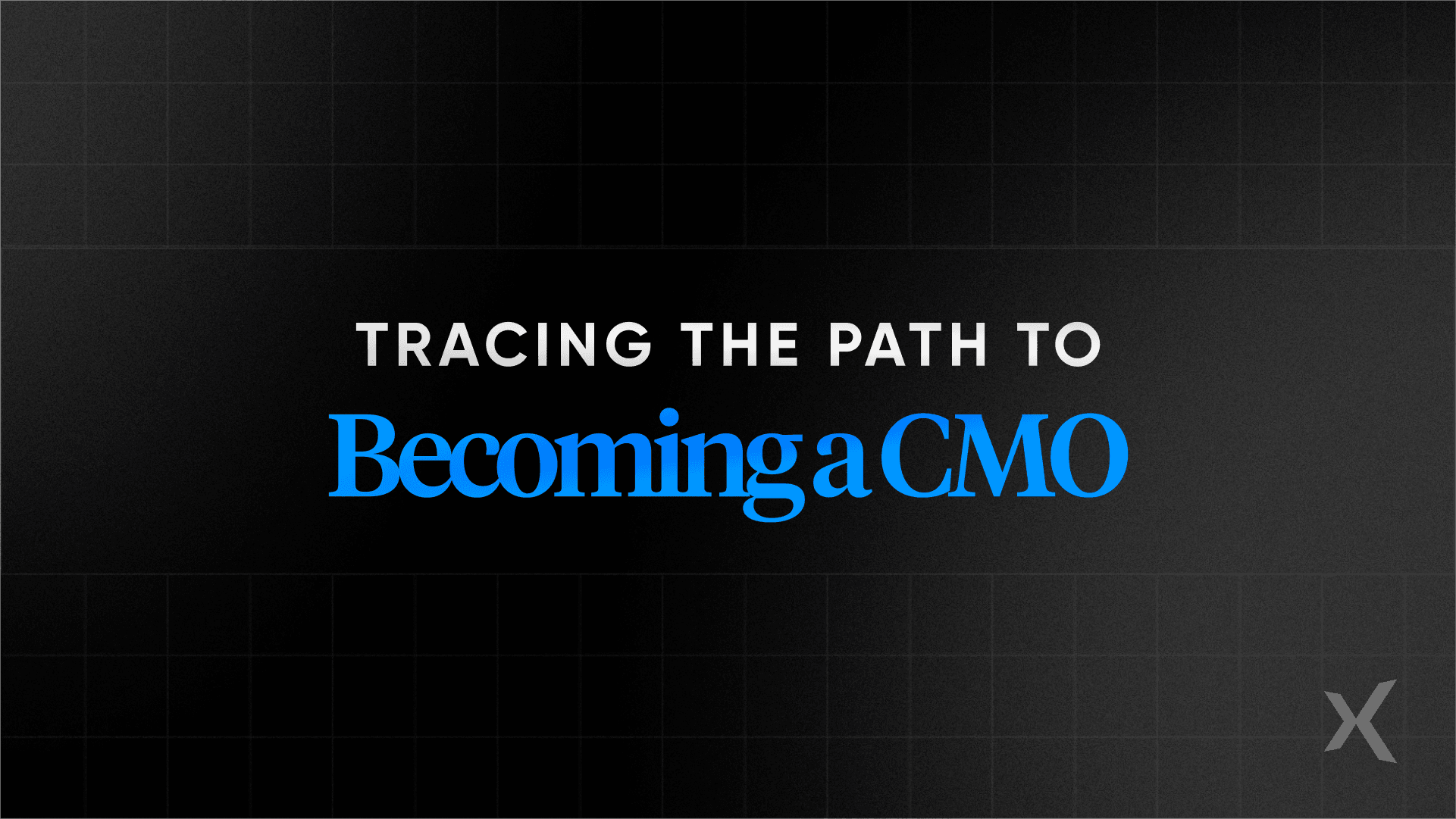 Marketing leadership progression mapped out