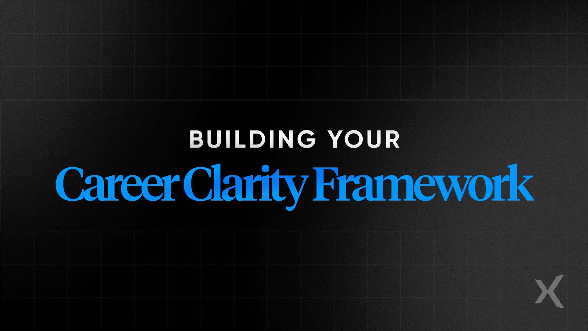 Framework for knowing what you actually want