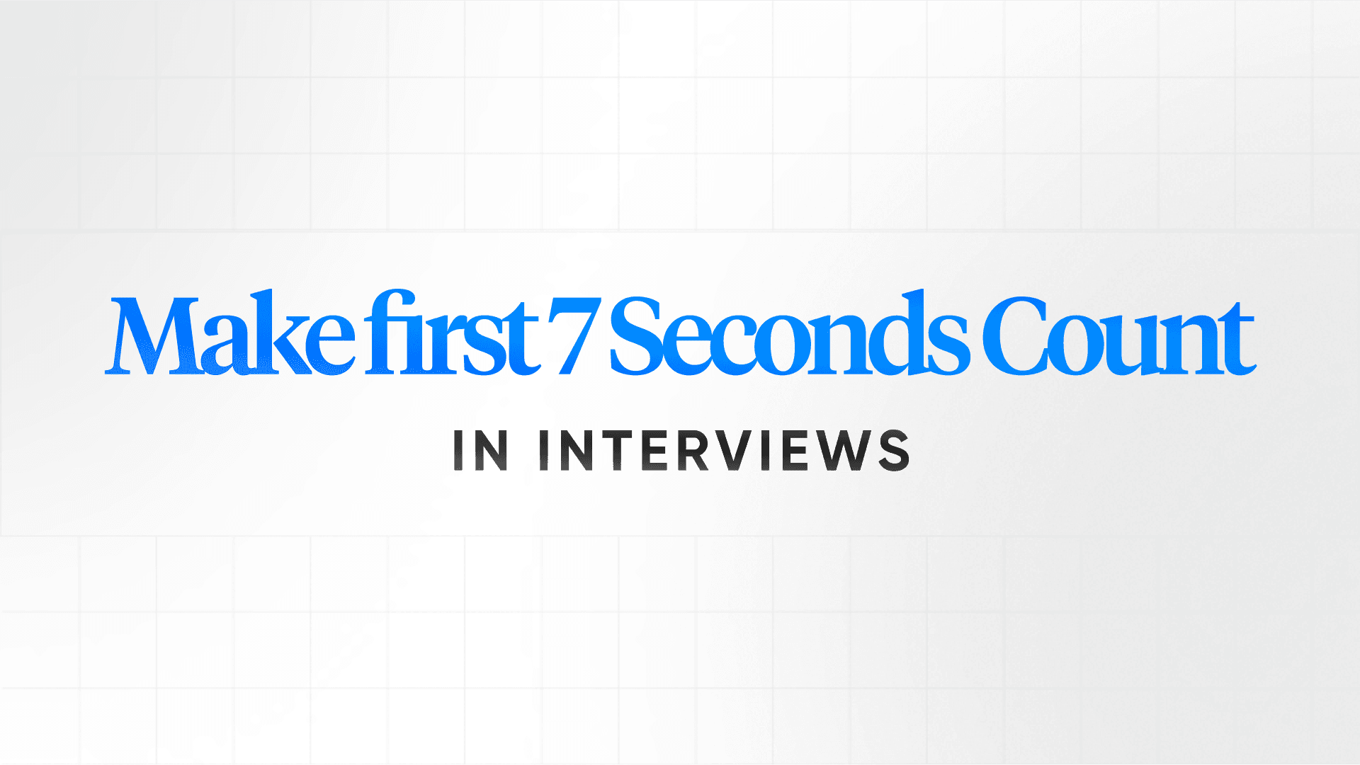 Opening lines that hook interviewers immediately