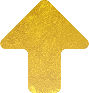 gold up arrow